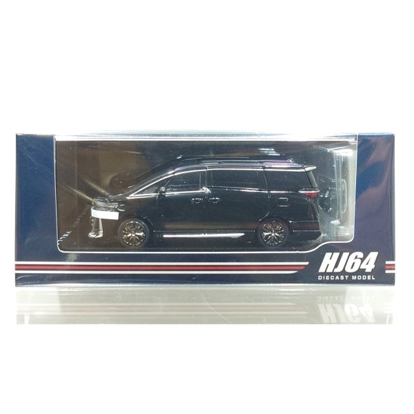 画像1: Hobby Japan 1/64 Toyota Vellfire Z Premier Hybrid (H40W) / Genuine Option - Black (1)