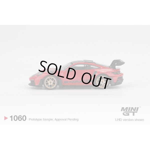 画像3: MINI GT 1/64 Porsche 911 (992) GT3 RS Weissach Package Guards Red (LHD) (3)