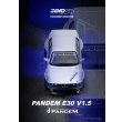 画像4: INNO MODEL 1/64 PANDEM E30 M3 Silver/Blue (4)
