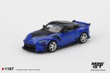 画像: MINI GT 1/64 Nissan Z Veilside FFZ400 Seiran Blue (RHD)