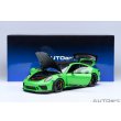 画像21: AUTOart 1/18 Porsche 911 (991.2) GT3 RS Weissach Package (Green/Carbon Black) (21)