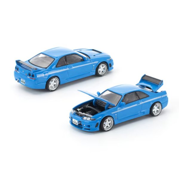 画像1: POP RACE 1/64 Skyline GT-R R33 NISMO 400R Championship Blue (1)