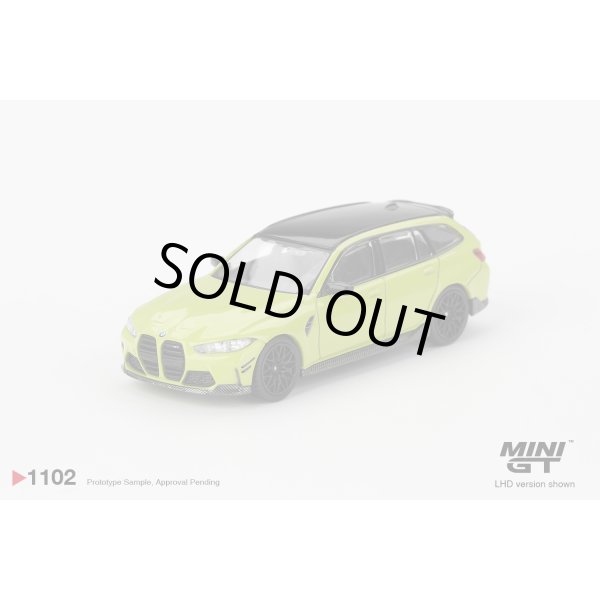画像2: MINI GT 1/64 BMW M3 M Performance Touring São Paulo Yellow (LHD) (2)