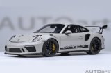 画像: AUTOart 1/18 Porsche 911 (991.2) GT3 RS (Light Grey)