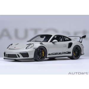 画像: AUTOart 1/18 Porsche 911 (991.2) GT3 RS (Light Grey)