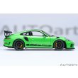 画像4: AUTOart 1/18 Porsche 911 (991.2) GT3 RS Weissach Package (Green/Carbon Black) (4)