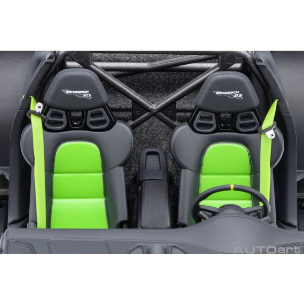 画像15: AUTOart 1/18 Porsche 911 (991.2) GT3 RS Weissach Package (Green/Carbon Black) (15)