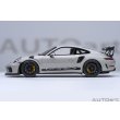 画像3: AUTOart 1/18 Porsche 911 (991.2) GT3 RS (Light Grey) (3)