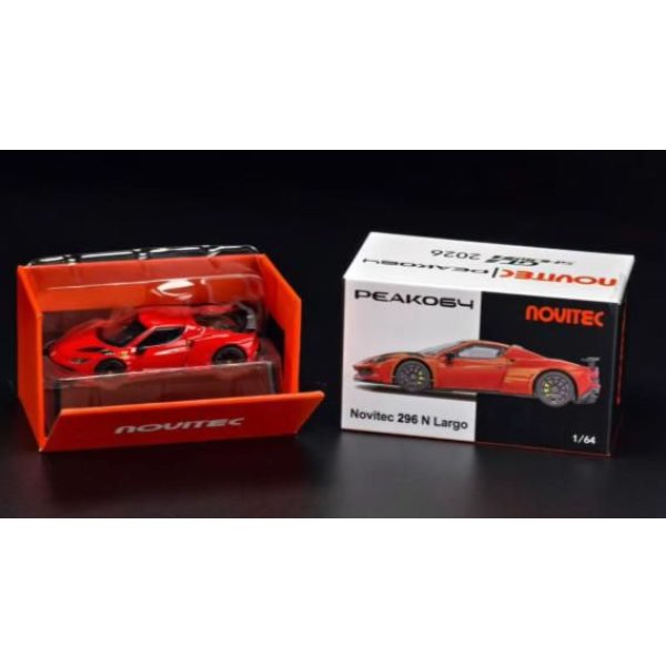 画像4: PEAKO 1/64 Novitec 296 N-Largo Red (Suzhou GT Show) (4)