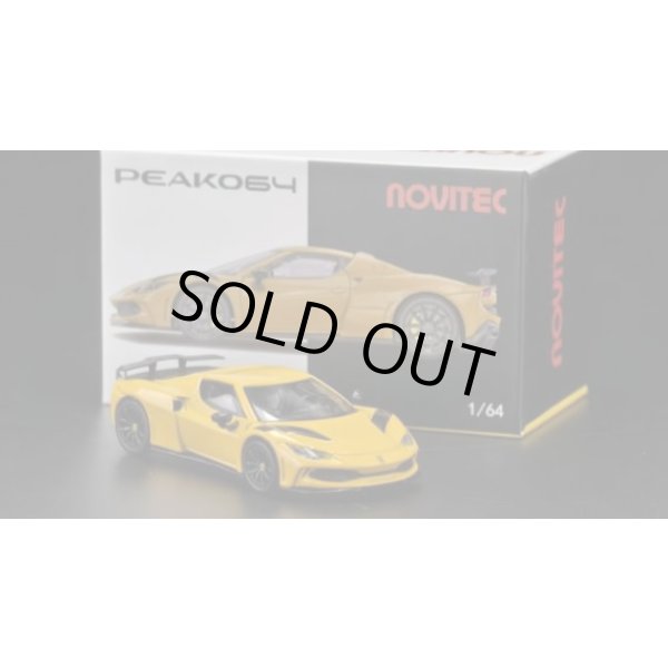 画像1: PEAKO 1/64 Novitec 296 N-Largo Giallo Modena HEC2026 (1)