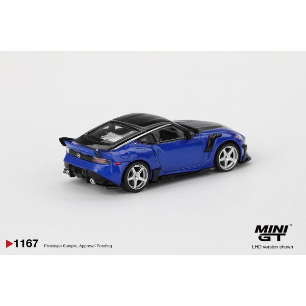 画像3: MINI GT 1/64 Nissan Z Veilside FFZ400 Seiran Blue (LHD) [Blister Packaging] (3)