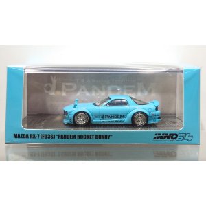 画像: INNO Models 1/64 Mazda RX-7 (FD3S) "Pandem Rocket Bunny" Tiffany Blue