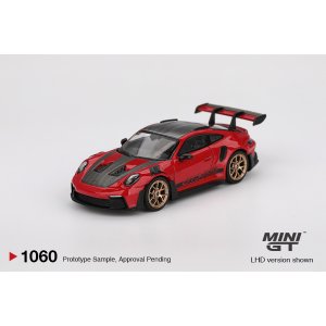 画像: MINI GT 1/64 Porsche 911 (992) GT3 RS Weissach Package Guards Red (LHD)