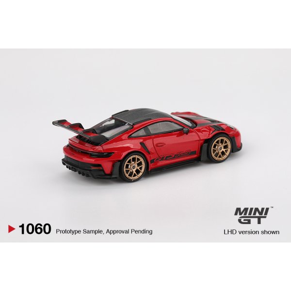 画像2: MINI GT 1/64 Porsche 911 (992) GT3 RS Weissach Package Guards Red (LHD) (2)