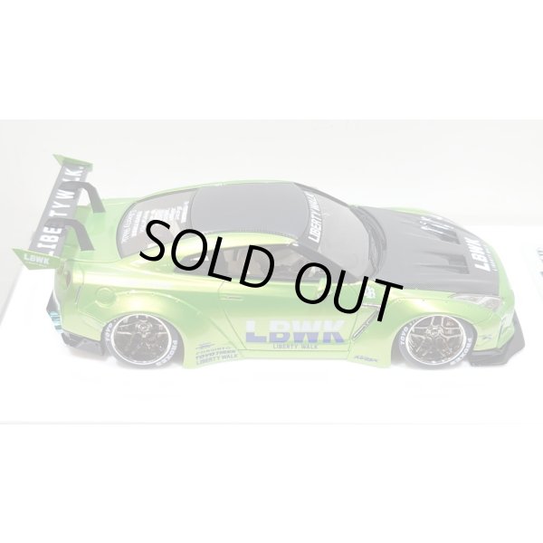 画像8: EIDOLON 1/43 LB WORKS GT-R Type 1.5 (LB-Silhouette GT Wing) Giallo Verde Pearl Limited 32 pcs. (8)