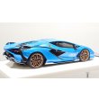 画像8: EIDOLON 1/43 Lamborghini Sian FKP 37 2019 with Stripe Azzurro Pearl Limited 32 pcs. (8)
