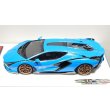画像5: EIDOLON 1/43 Lamborghini Sian FKP 37 2019 with Stripe Azzurro Pearl Limited 32 pcs. (5)