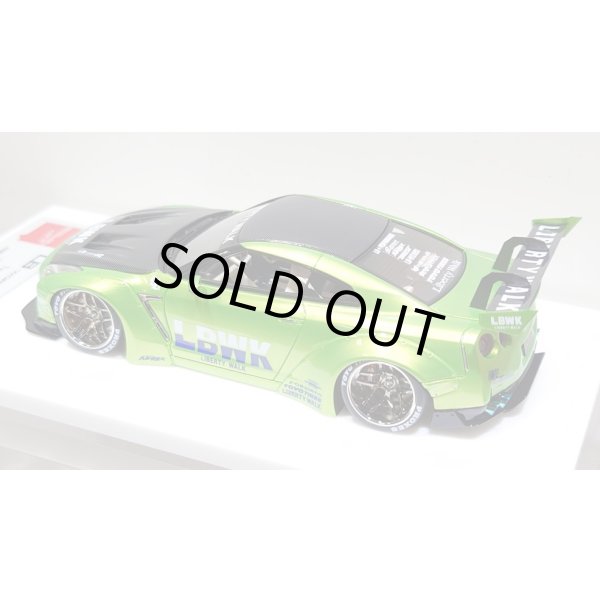 画像12: EIDOLON 1/43 LB WORKS GT-R Type 1.5 (LB-Silhouette GT Wing) Giallo Verde Pearl Limited 32 pcs. (12)