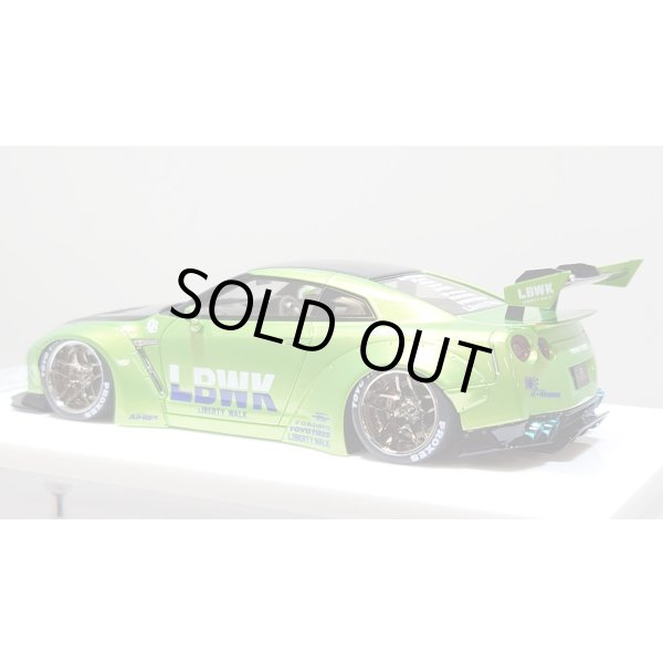画像3: EIDOLON 1/43 LB WORKS GT-R Type 1.5 (LB-Silhouette GT Wing) Giallo Verde Pearl Limited 32 pcs. (3)