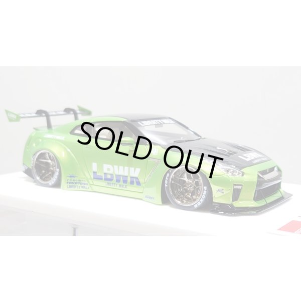 画像5: EIDOLON 1/43 LB WORKS GT-R Type 1.5 (LB-Silhouette GT Wing) Giallo Verde Pearl Limited 32 pcs. (5)
