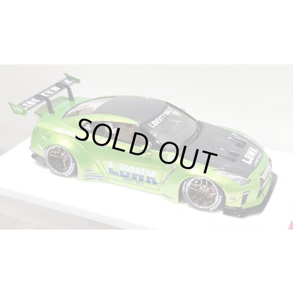 画像11: EIDOLON 1/43 LB WORKS GT-R Type 1.5 (LB-Silhouette GT Wing) Giallo Verde Pearl Limited 32 pcs. (11)