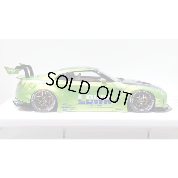 画像6: EIDOLON 1/43 LB WORKS GT-R Type 1.5 (LB-Silhouette GT Wing) Giallo Verde Pearl Limited 32 pcs. (6)