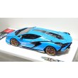 画像13: EIDOLON 1/43 Lamborghini Sian FKP 37 2019 with Stripe Azzurro Pearl Limited 32 pcs. (13)