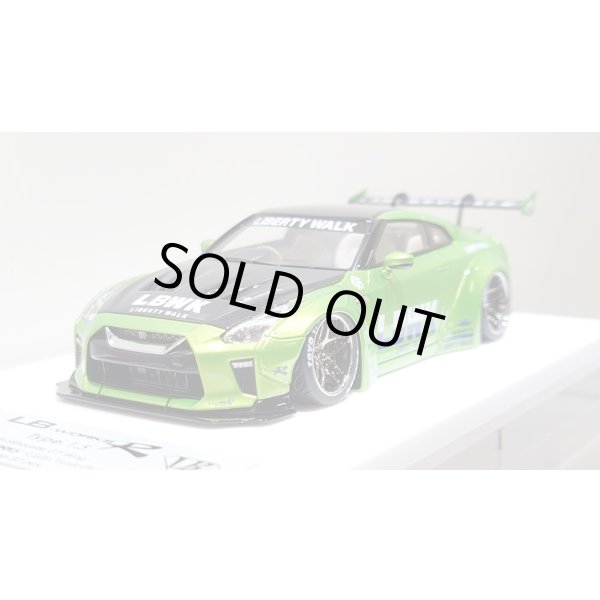 画像9: EIDOLON 1/43 LB WORKS GT-R Type 1.5 (LB-Silhouette GT Wing) Giallo Verde Pearl Limited 32 pcs. (9)