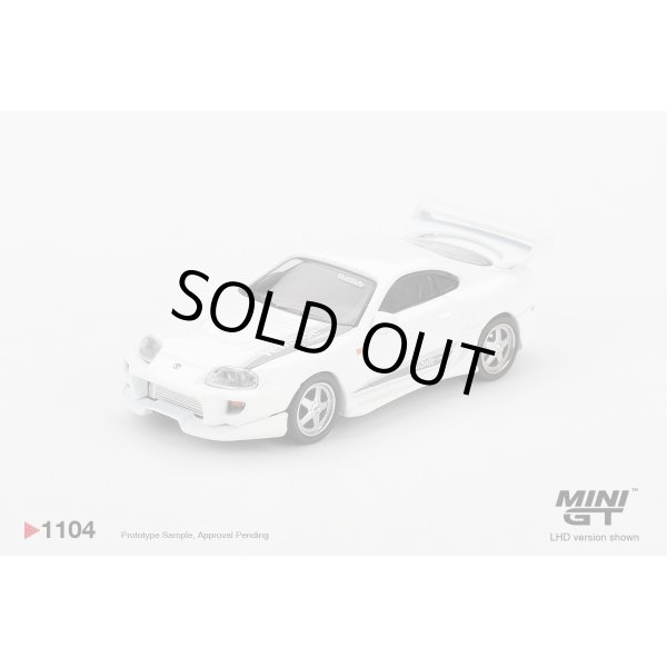 画像2: MINI GT 1/64 Toyota Supra VeilSide Combat V-I White (LHD) (2)