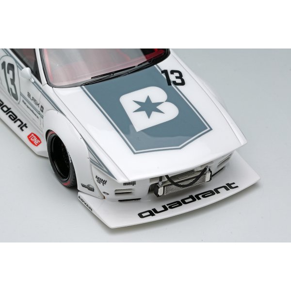 画像6: EIDOLON 1/43 LB-KAIDO WORKS NISSAN SKYLINE (R32) Tokyo Auto Salon 2025 White / Gray Stripe Limited 200 pcs. (6)