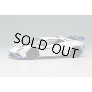 画像: EIDOLON 1/43 Lamborghini Huracan STO 2021 Bianco Monocerus / Blue Livery Limited 100 pcs.