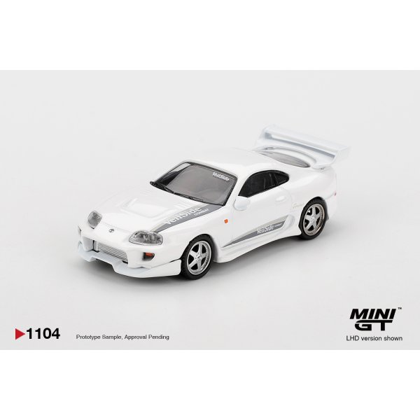 画像2: MINI GT 1/64 Toyota Supra VeilSide Combat V-I White (RHD) (2)