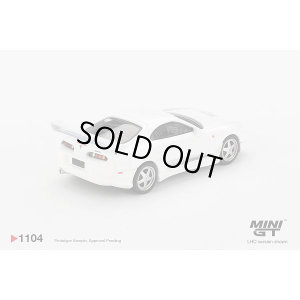 画像3: MINI GT 1/64 Toyota Supra VeilSide Combat V-I White (LHD) (3)
