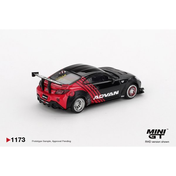 画像2: MINI GT 1/64 Toyota GR86 LB★Nation Advan (RHD) (2)