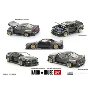 画像: MINI GT 1/64 Nissan Skyline GT-R R34 Kaido Works GReddy V2 (RHD)