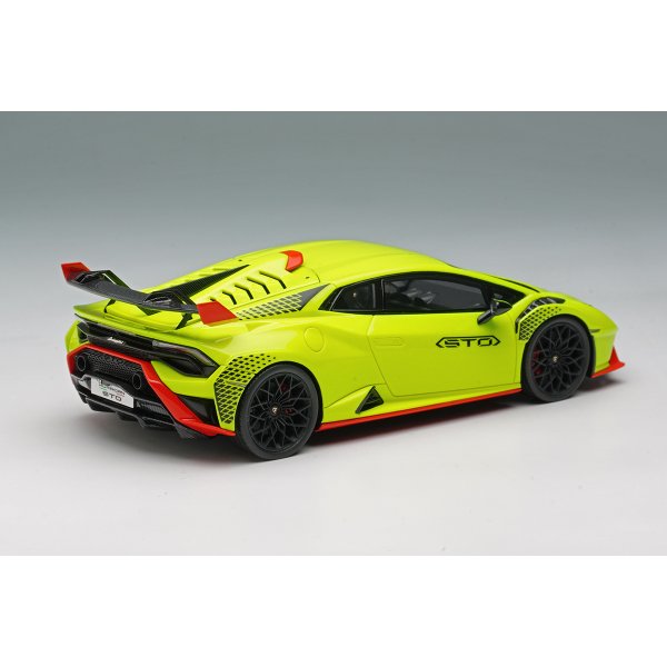 画像4: EIDOLON 1/43 Lamborghini Huracan STO 2021 Verde Scandal / Black Livery Limited 50 pcs. (4)