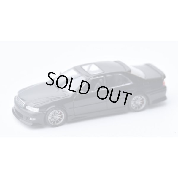 画像2: MODEL1 1/64 Toyota Chaser JZX100 Custom Version Gloss Black (2)