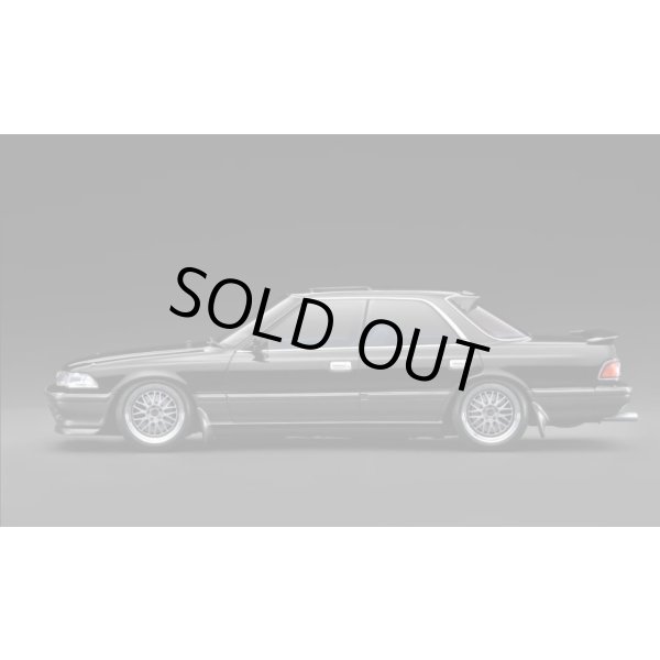 画像3: ignition model 1/18 TOYOTA MARKII2.5 GT TWIN turbo (JZX81) Black / Gun Metallic (3)