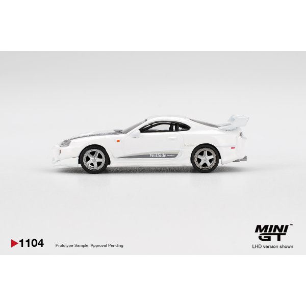 画像4: MINI GT 1/64 Toyota Supra VeilSide Combat V-I White (RHD) (4)