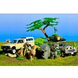 画像10: TOMYTEC 1/64 "Kaiyodo (海洋堂)" x "Tomica Limited Vintage" Diorama Collection 64 #Car Snap 31a Safari 3 (with Toyota Land Cruiser 60) (10)
