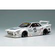 画像2: EIDOLON 1/43 LB-KAIDO WORKS NISSAN SKYLINE (R32) Tokyo Auto Salon 2025 White / Gray Stripe Limited 200 pcs. (2)