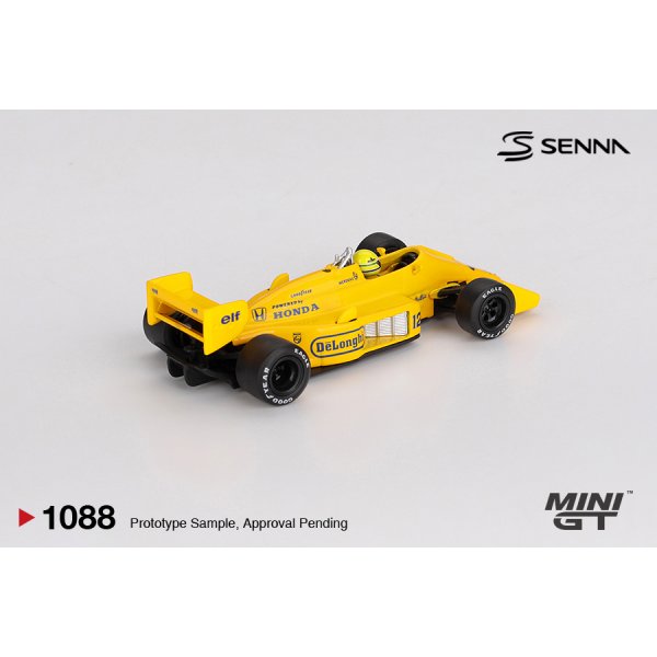 画像3: MINI GT 1/64 Lotus 99T 1987 Monaco Grand Prix Winner #12 Ayrton Senna [Blister Packaging] (3)
