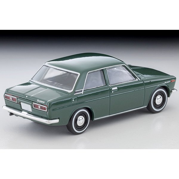 画像2: TOMYTEC 1/64 Limited Vintage Datsun Bluebird 2-Door Sedan 1400 Standard (Green) 1970 (2)