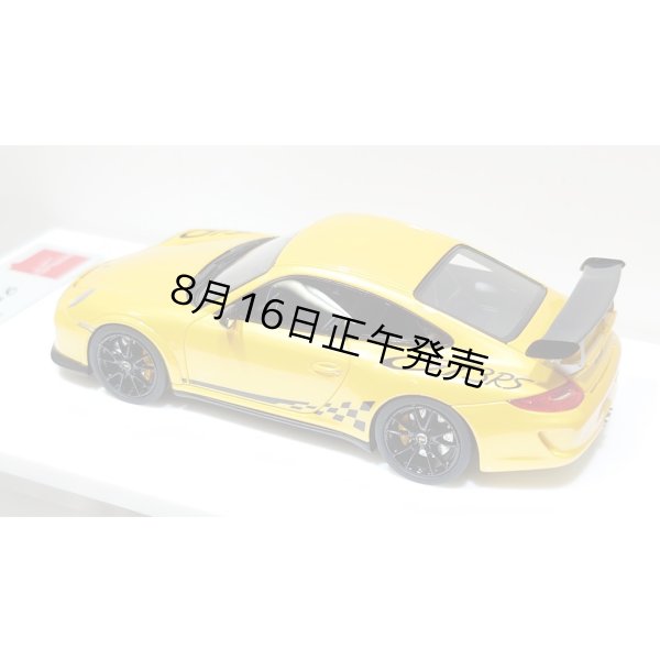 画像13: EIDOLON 1/43 Porsche 911(997.2) GT3 RS 2010 Grande Giallo Pearl Limited 32 pcs. (13)