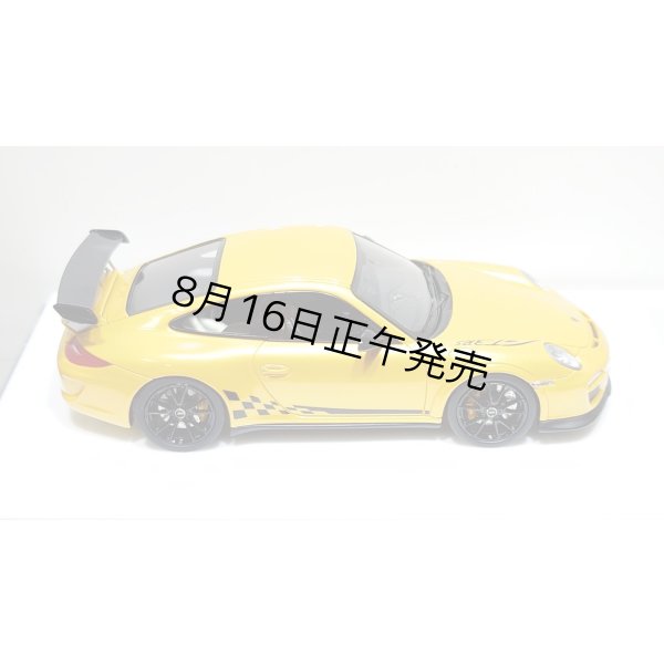 画像9: EIDOLON 1/43 Porsche 911(997.2) GT3 RS 2010 Grande Giallo Pearl Limited 32 pcs. (9)