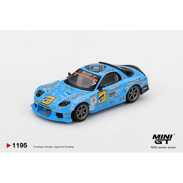 画像1: MINI GT 1/64 Mazda RX-7 RE Amemiya 2025 D1 GP (RHD) (1)