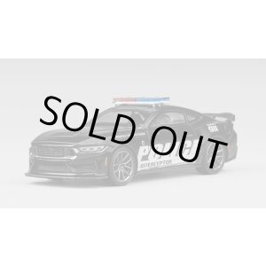 画像: CM Model 1/64 Ford Mustang Dark Horse Police Car