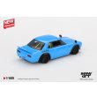 画像2: MINI GT 1/64 Nissan LB★Nation Hakosuka Baby Blue (RHD) (2)