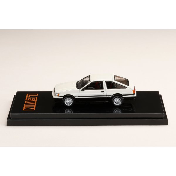 画像4: Hobby JAPAN 1/64 Toyota Corolla Levin AE86 3-Door GT-Apex (1983) White/Black (4)