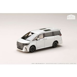画像: Hobby JAPAN 1/43 MARK43 Toyota Alphard Executive Lounge - Platinum White Pearl Mica